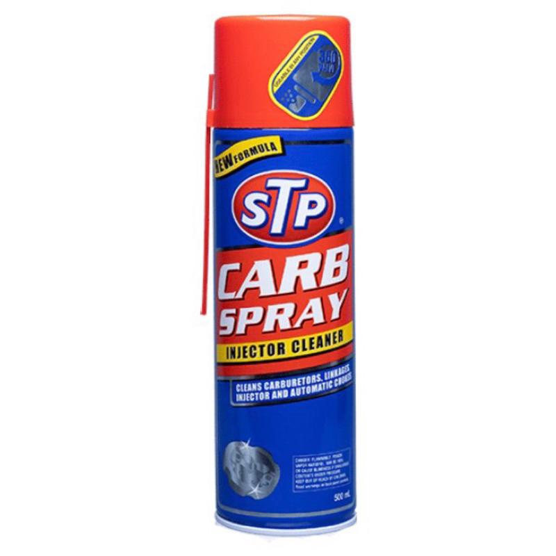 STP CARB SPRAY & INJECTOR CLEANER - PEMBERSIH KARBURATOR MOBIL MOTOR