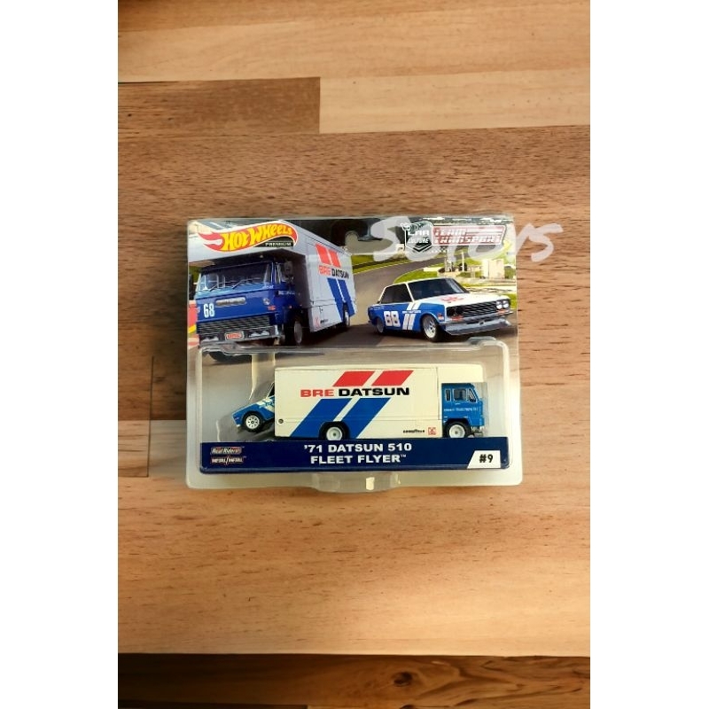 Hot wheels Team transport Datsun 510