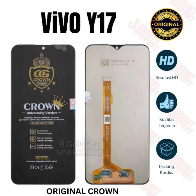 LCD VIVO Y17 CROWN QUALITY ORIGINAL LCD TOUCHSCREEN VIVO Y17