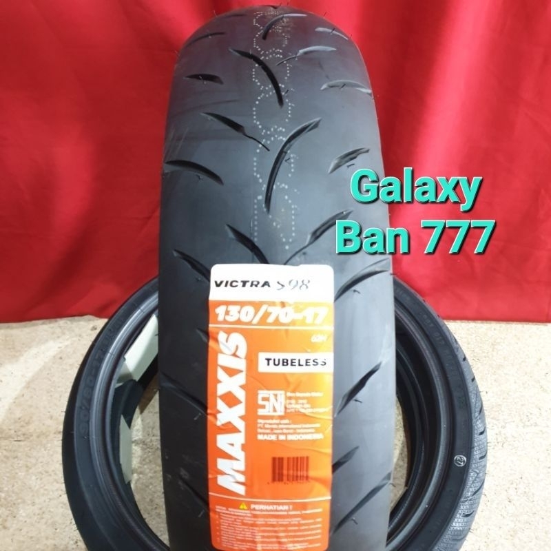 Promo Ban motor MAXXIS Victra S98ST 130/70 Ring 17 130/70-17 Tubeless Termurah
