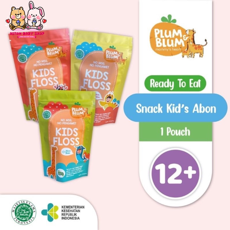 

Plum & Blum Kids Abon Gurih Tanpa Pengawet dan MSG Snack Abon Anak Cemilan Anak