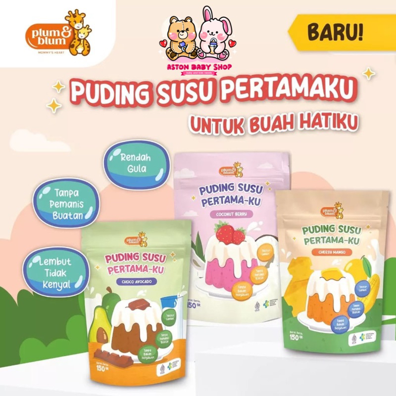 

Plum & Blum Milky Pudding Cemilan Anak Jelly Snack Anak