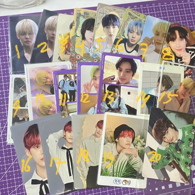 PC TXT OFFICIAL PHOTOCARD