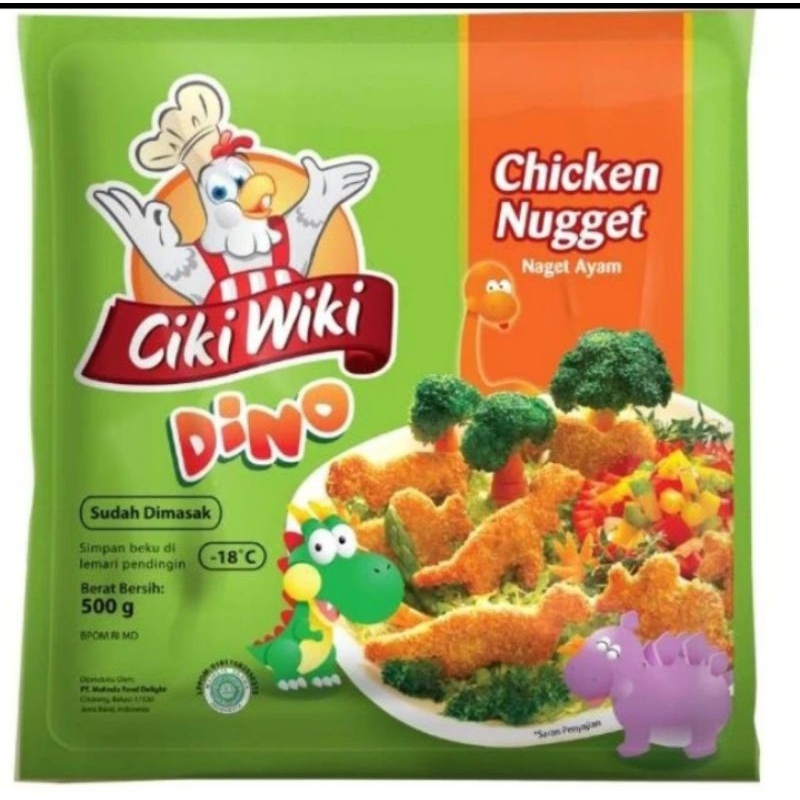 

ciki Wiki chicken nugget dino 500gr