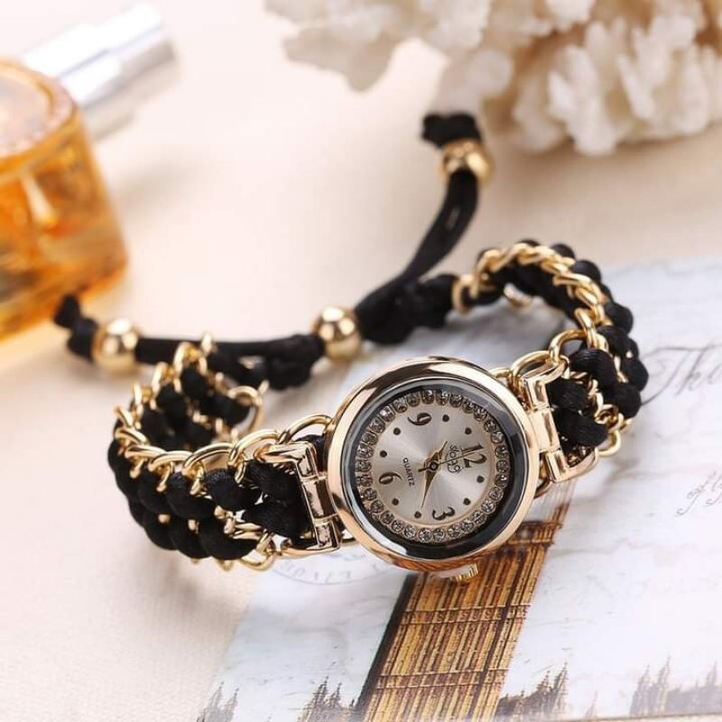 jam tangan gelang lilit best seller/jam tangan gelang wanita/jam tangan serut