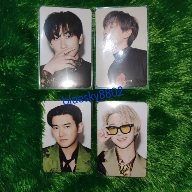 READY SUPER JUNIOR PHOTOCARD FORTUNE CARD SS9 ENCORE YESUNG EUNHYUK SIWON
