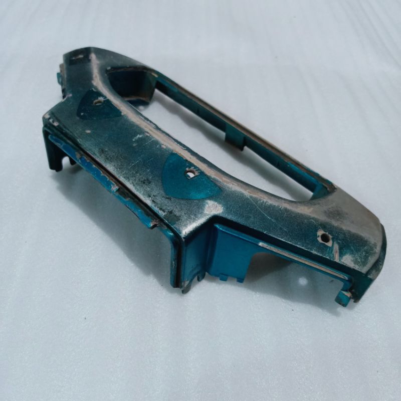 batok cover totok atas kepala stang kemudi Yamaha v80DX v80 sdx robot super deluxe excellent biru