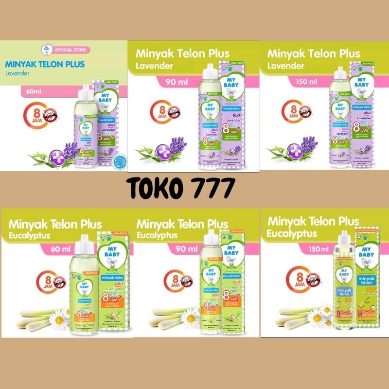 [Toko777] My Baby Minyak Telon Plus Lavender/Eucalyptus