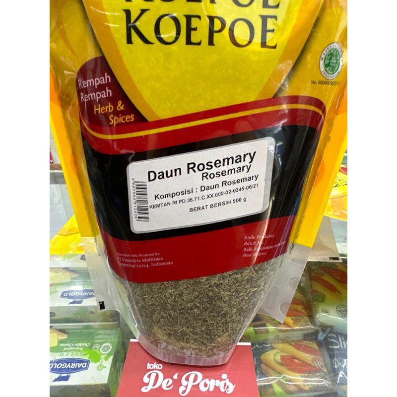 

Koepoe koepoe Daun Rosemary 50grm