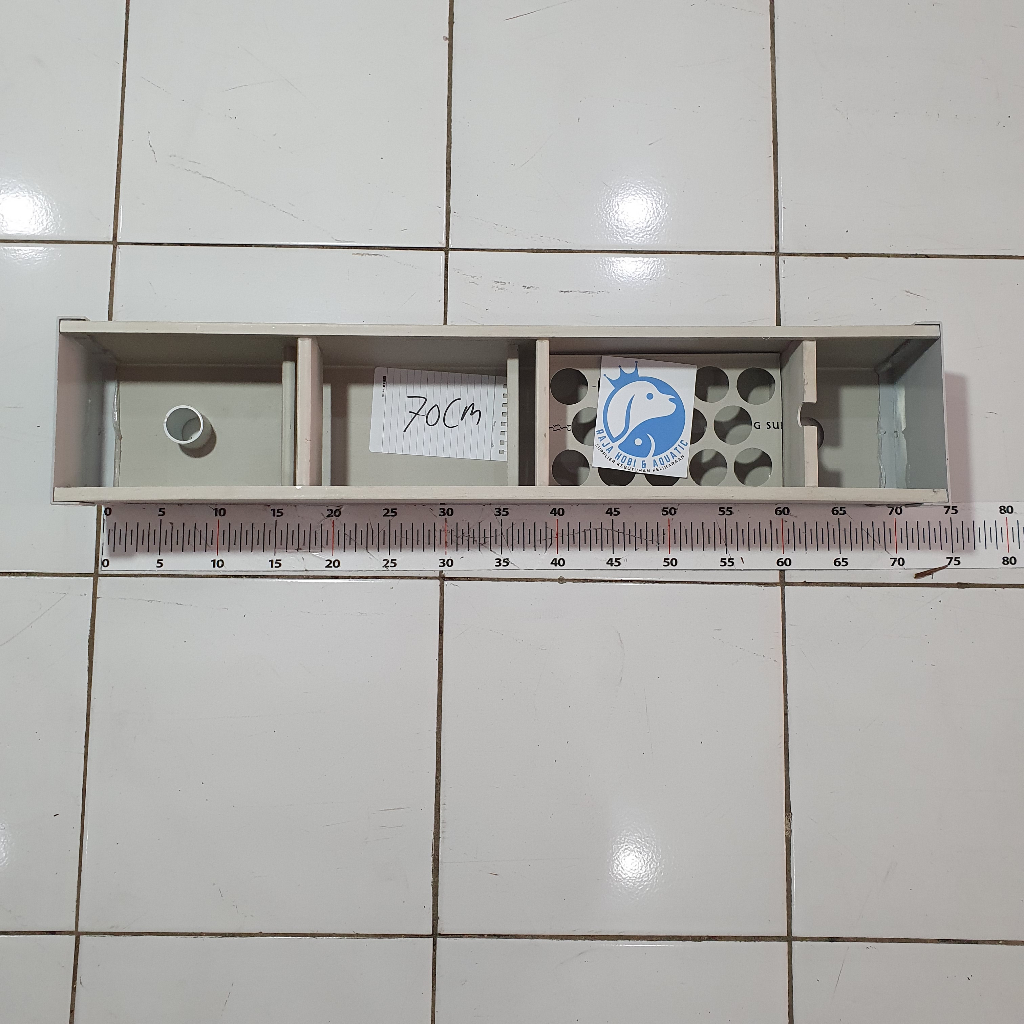 TOP FILTER TALANG 70CM BOX FILTER AQUARIUM AKUARIUM BESAR JUMBO