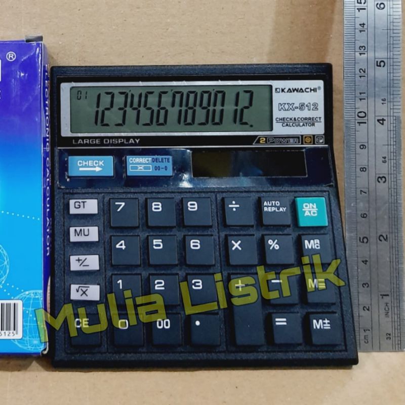 

Kalkulator Kawachi 12 Digits 2power