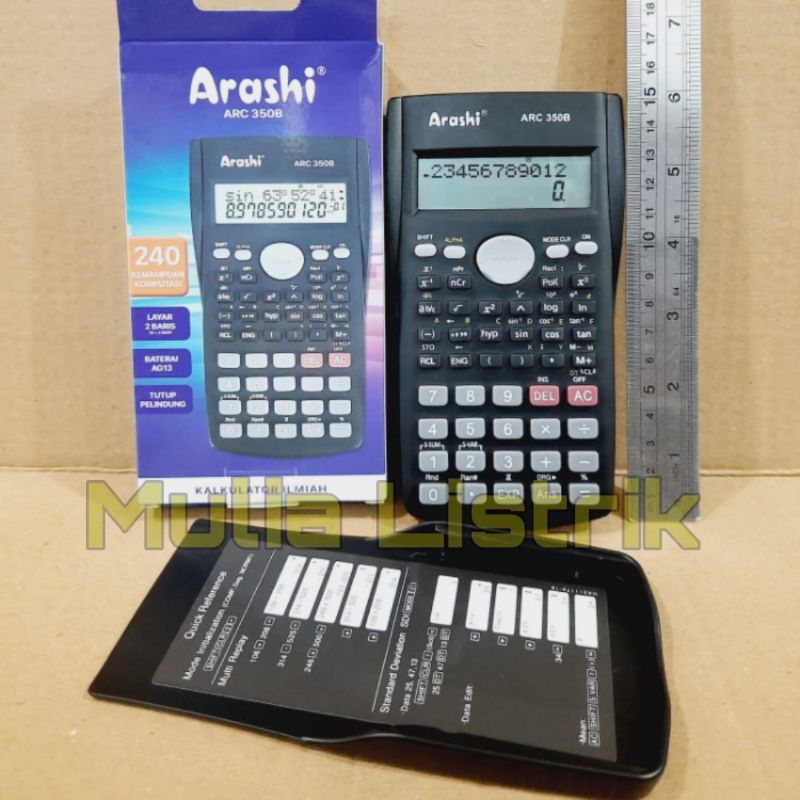 

Arashi kalkulator Scientific 240 computing capability