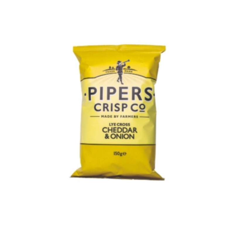 

Pipers Crisp Co Cheddar Onion 150 G