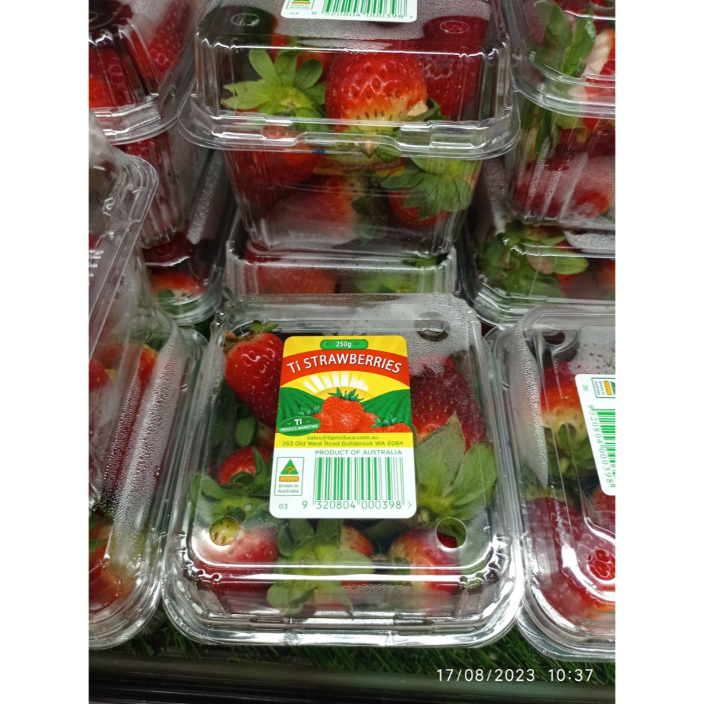 

BUAH STRAWBERRY AUSTRALIA - KEMASAN 250GR PER PACK