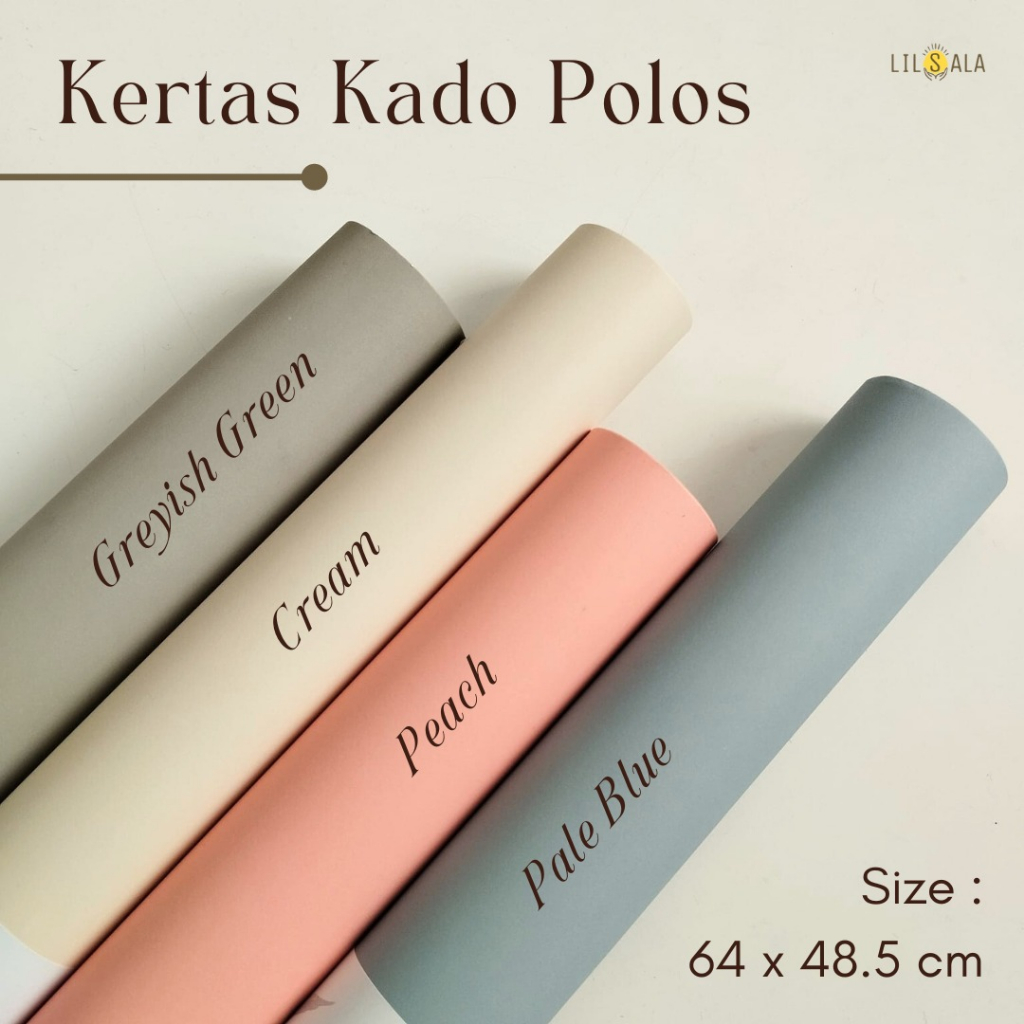 

TAMBAHAN BUNGKUS KERTAS KADO