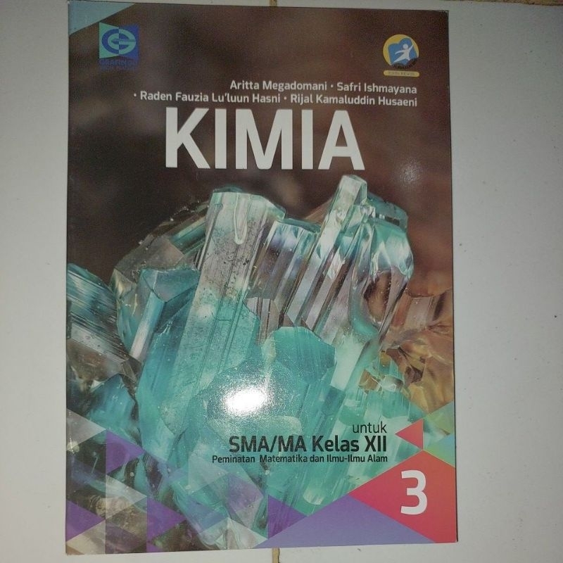 Buku Kimia 3 SMA 12 Edisi Revisi Grafindo Kurikulum 2013