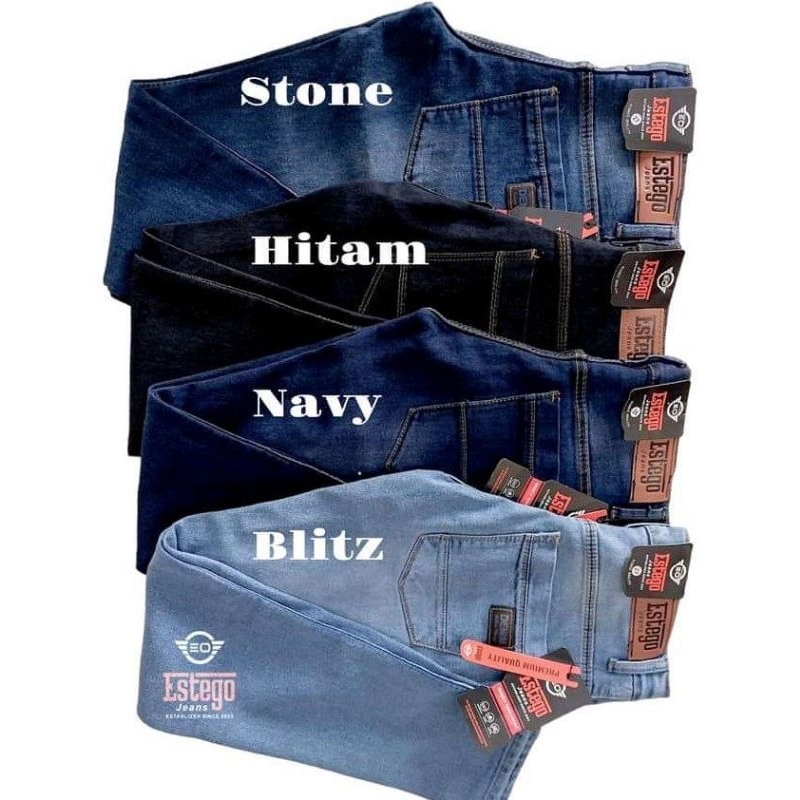 Celana jeans Grosiran slim fit pensil celana pria panjang ukuran 27-32