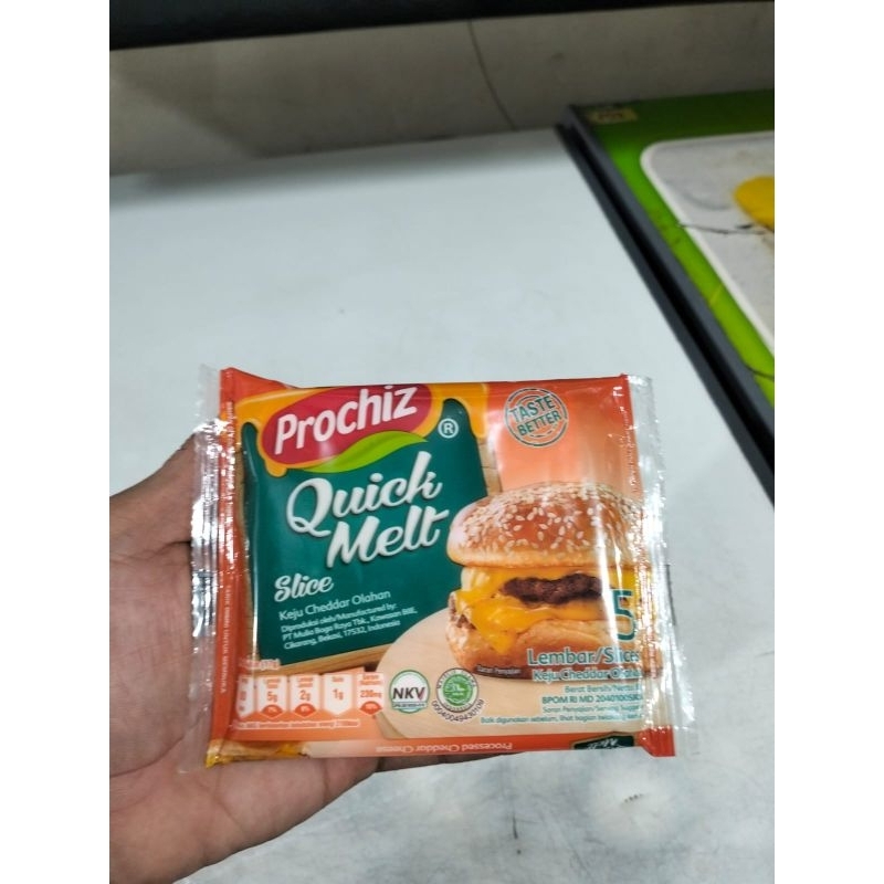 

Prochiz Quick Melt Keju Slice Isi 5