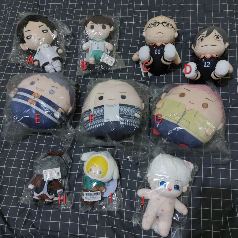 SALE Boneka Anime Haikyuu Jujutsu Kaisen Tokyo Revengers Gojo Satoru Oikawa Tsukishima Yamaguchi Aka