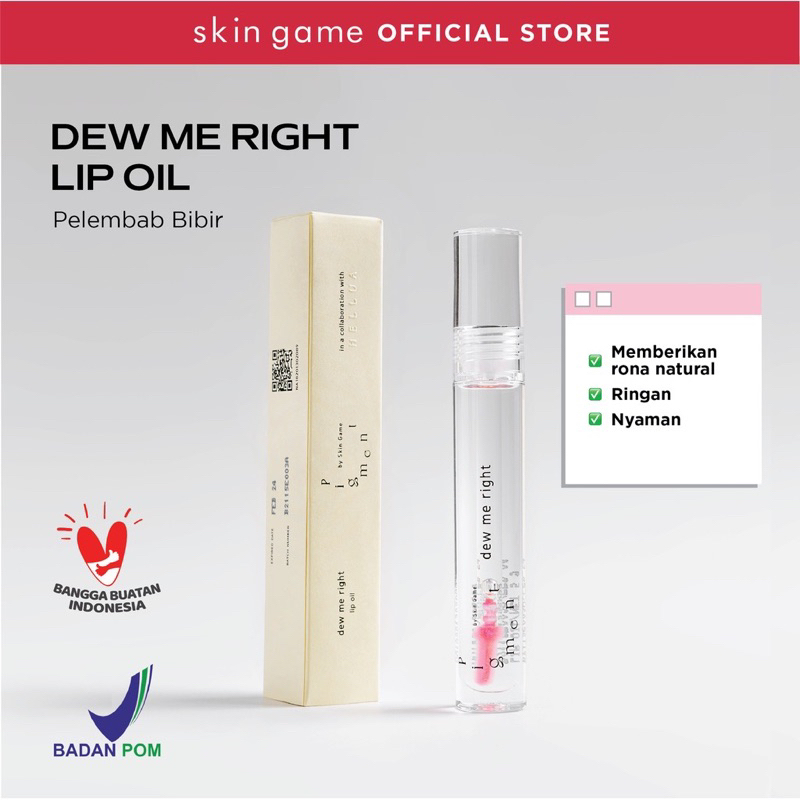 Skin Game Dew Me Right lip Oil