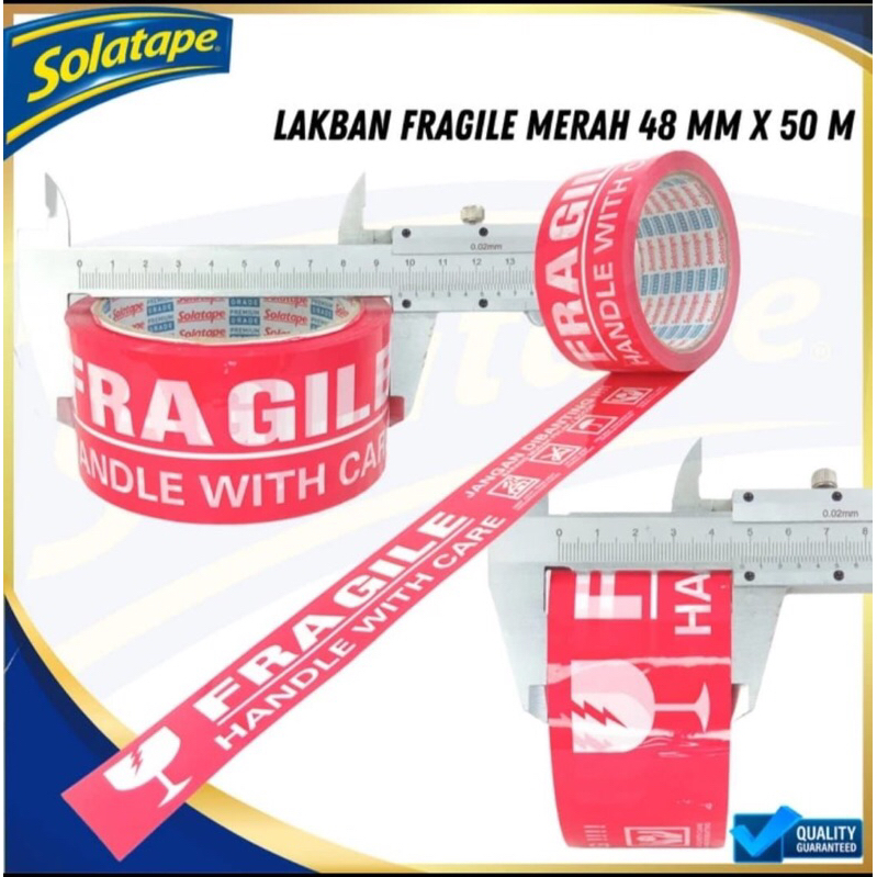 

Lakban Fragile Super Murah | 2inch 48mm X 50yard