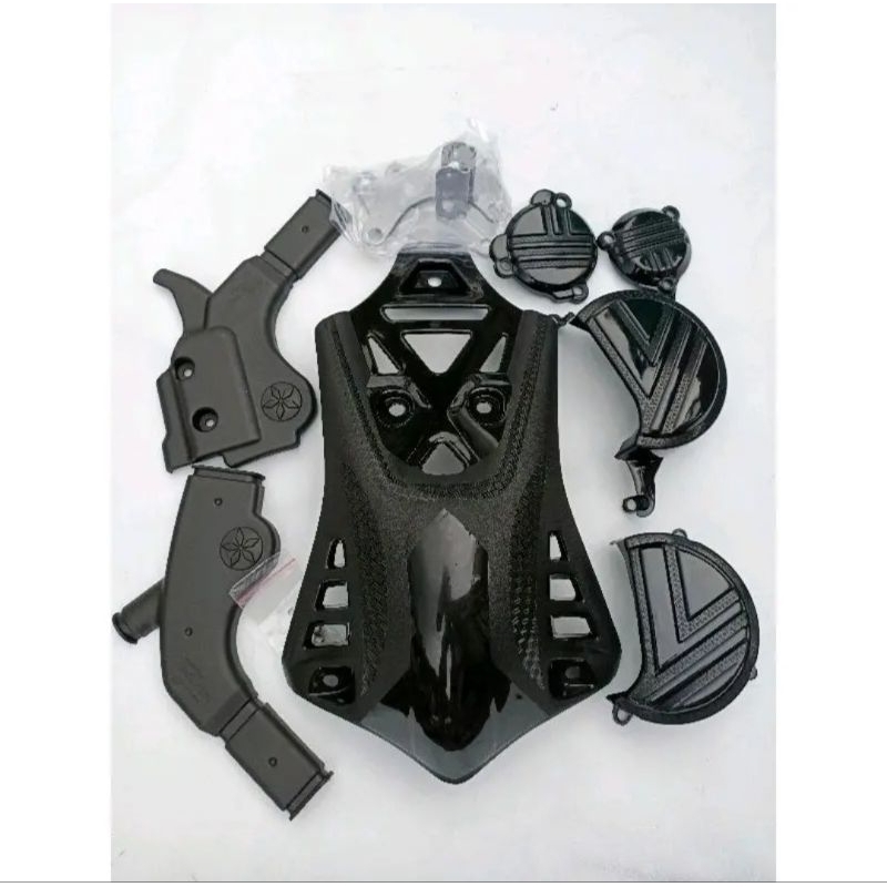 TUTUP COVER MESIN ENGINE KLX 150 FULL D'TRACKER 150 KLX BF KLX S KLX L ENGINE GUARD  KLX COVER MESIN