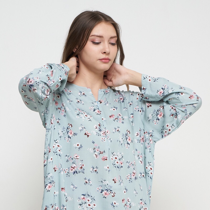 DASTER LENGAN 3/4 BUSUI KANTONG SAKU SEMATAKAKI by GRAM FASHION