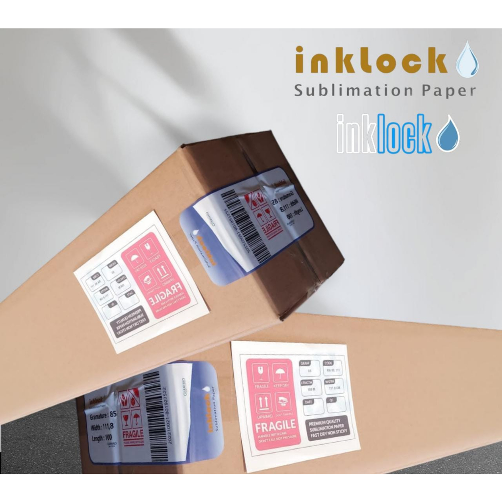 

Kertas Sublim/sublimasi/transfer paper rol 83 grm/1.80m/100m