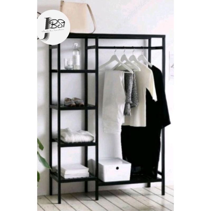 RAK GANTUNG/RAK KAYU MULTIFUNGSI/RAK BUNGA