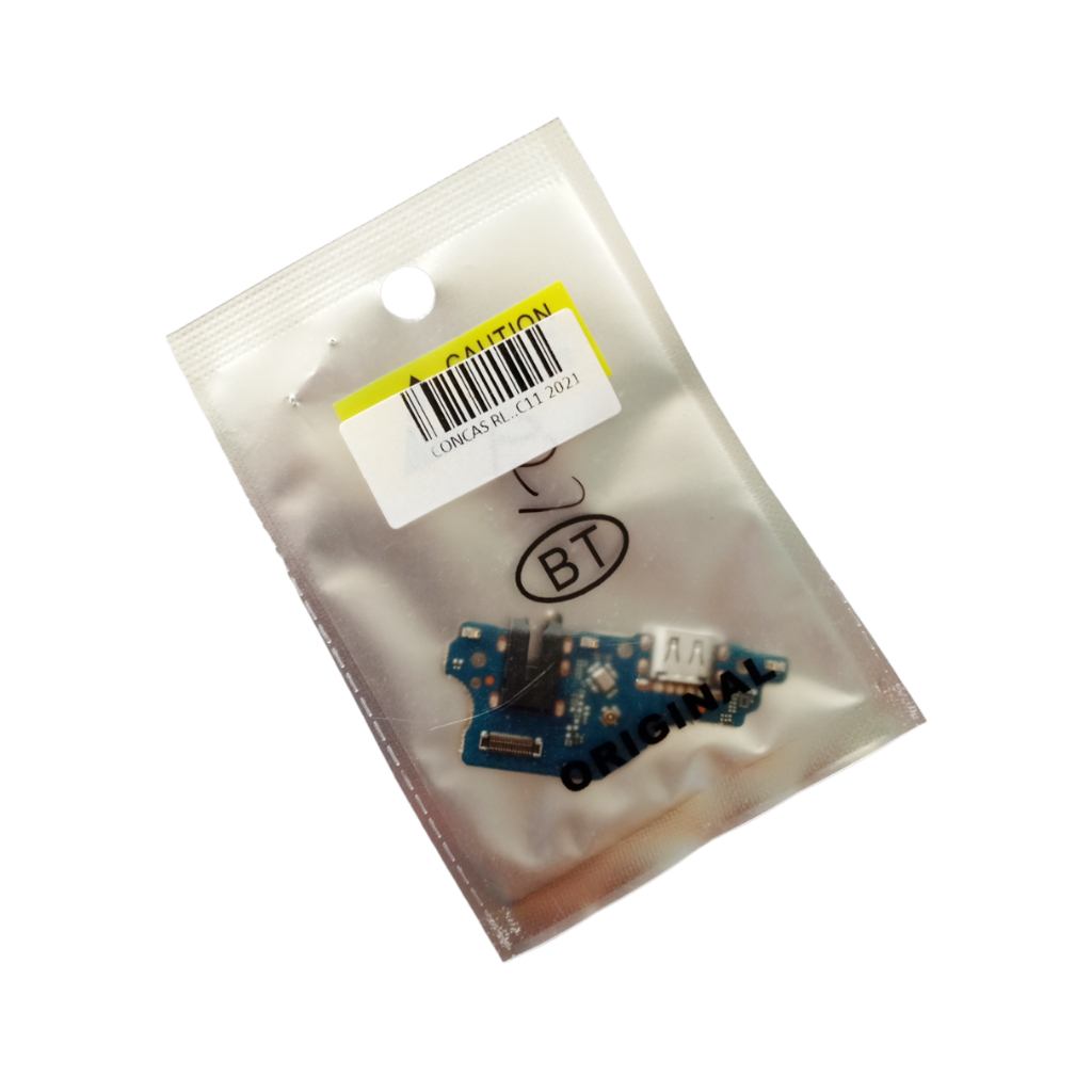 Konektor Cas Mic Headset Realme C20 C21 C11 2021 - Papan USB Charger C20 Board Realme C11 2021