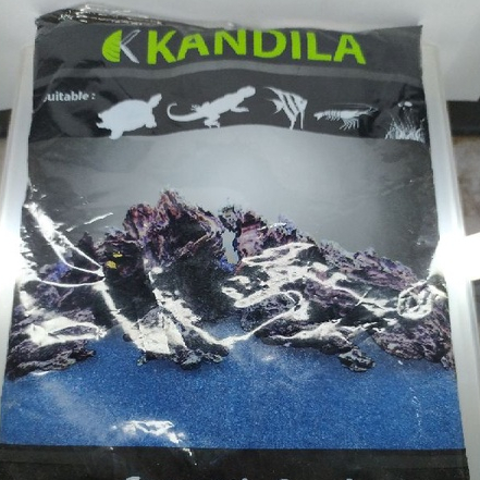 Pasir Kandila biru Aquascape Aquarium