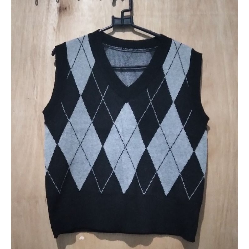 Korean Vest Rompi Korea - Rose Blackpink