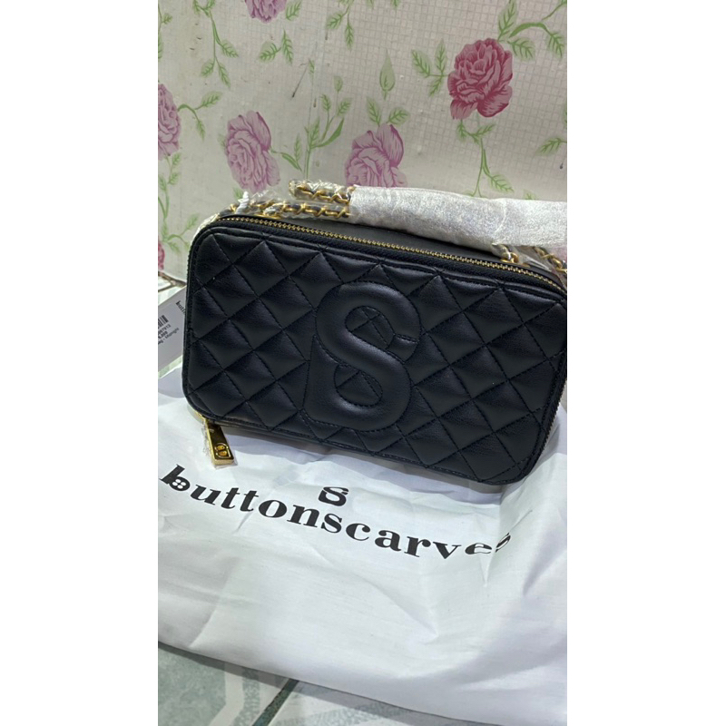 YURA BAG BUTTONSCARVES - MIDNIGHT