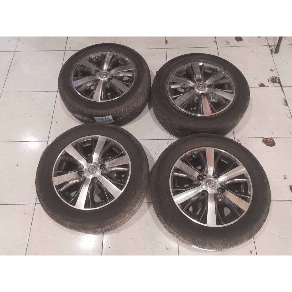 Velg Original Mobil Livina Hws Ring 15 Baut 4x114 Ban Seken Copotan Mobil Bekas