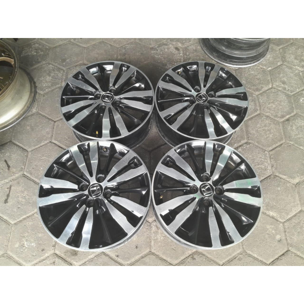 Velg Oem Std Asli Mobil Jazz Rs Ring 16x6 Pcd 4x100 B/P Pnp City Brio Vios Freed