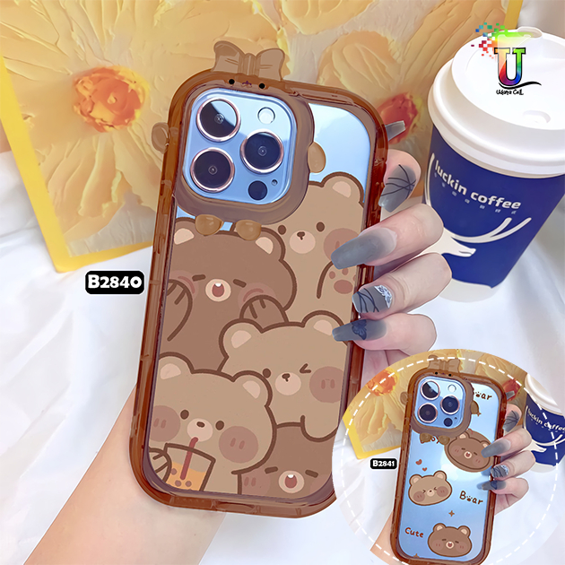 B2840 B2841 SOFTCASE SILIKON IPHONE 6 6S 7 8 SE 6+ 7+ 8+ X XS XR 11 12 13 14 PRO MAX UC8507