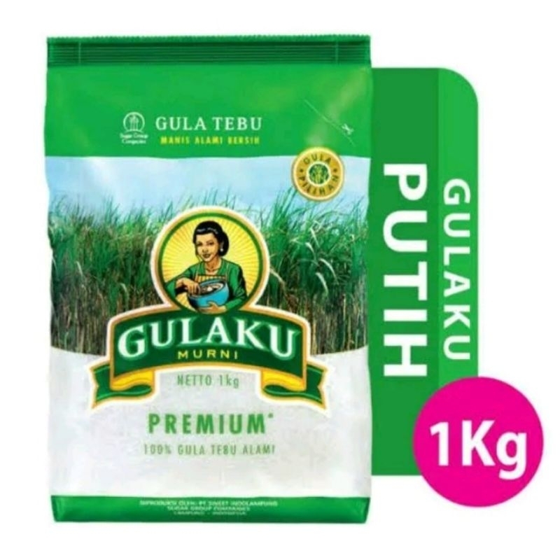 

(JATENG) gula pasir gulaku HIJAU 1kg