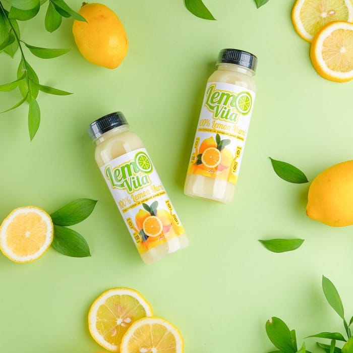 

( 2 BOTOL ) Sari Lemon Lemovita - Jus Lemon Murni BPOM