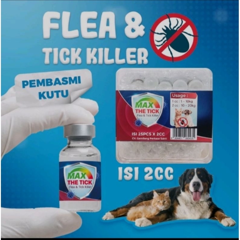 Obat Kutu Tetes Anjing Kucing Max The Tick