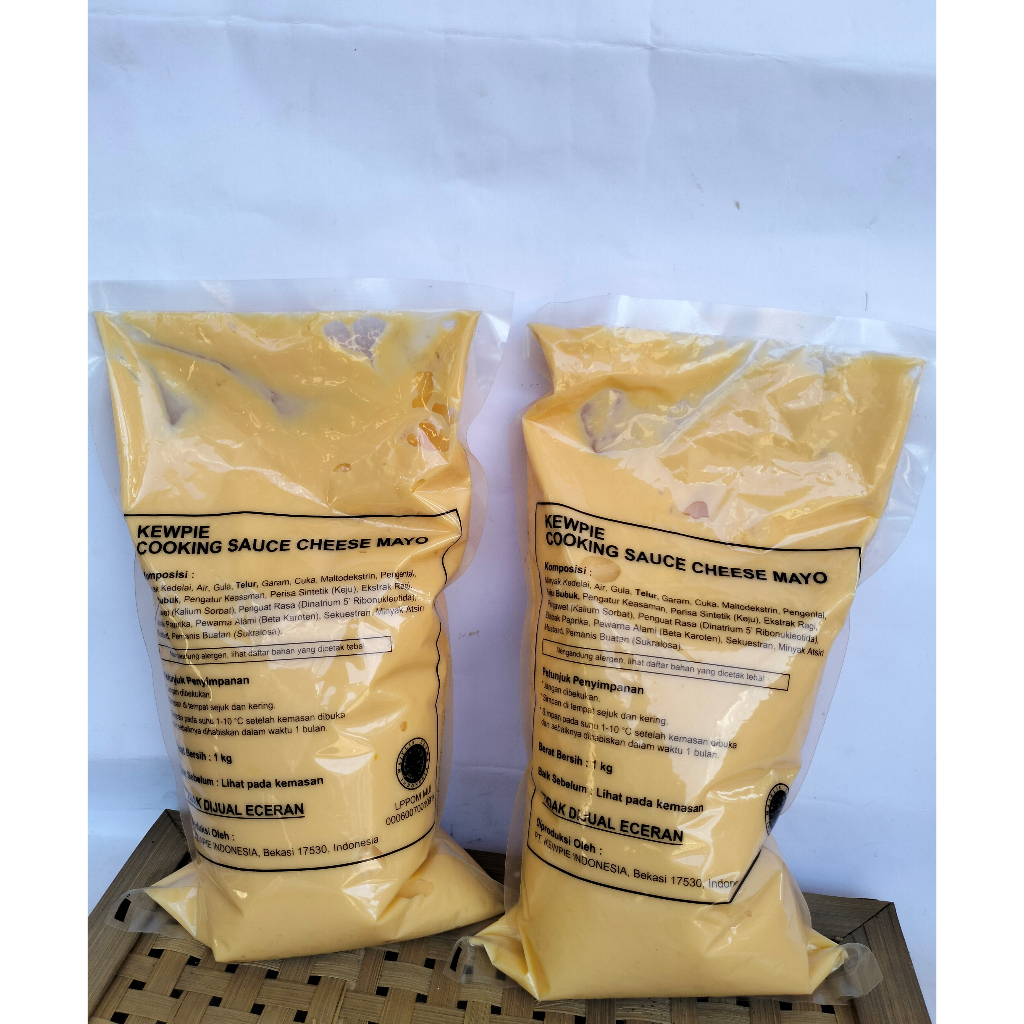 

Kewpie Saus Keju 1 Kg Cooking Sauce Harga Promo Free Bubble Wrap dan Dus Tebal