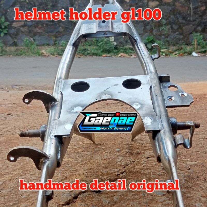 helmet holder gl100 (2pcs) hand made detail ori