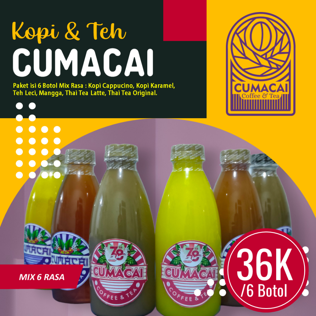 

Cumacai Kopi & Teh dalam Botol
