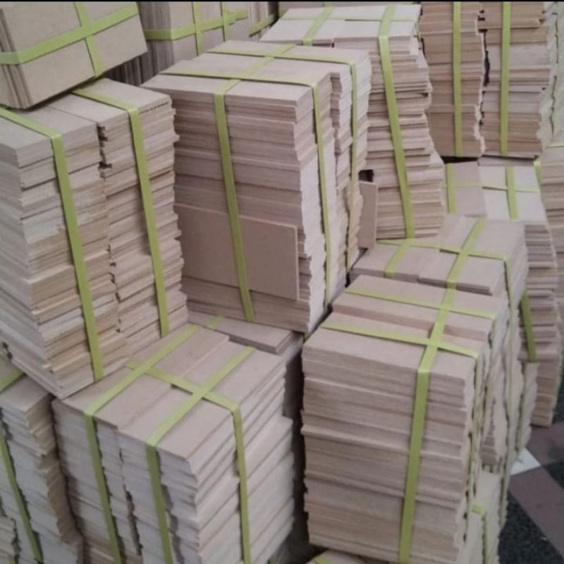 Papan Kayu MDF Murah Ukuran 20x20cm Tebal 9mm