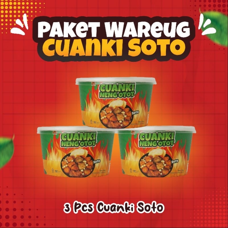 

PAKET BUNDLING 3pcs Cuanki Neng Otot Varian Soto