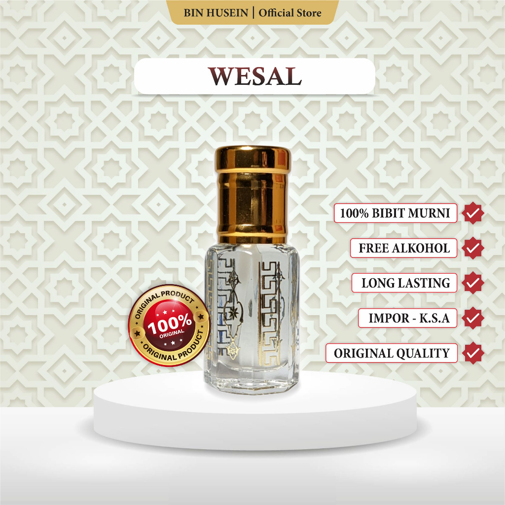 Parfum Premium Saudi Arabia Wesal / Parfume Aroma Wesol Ajmal Berkualitas