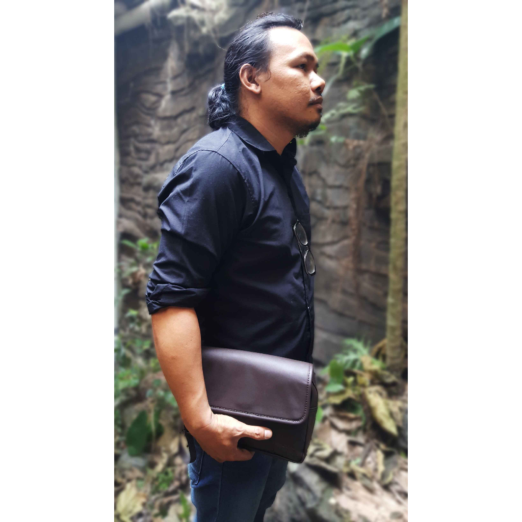 Clutch Pria Tas Tangan Pria Bisnis Tas Clutch Tas Pergelangan Tangan