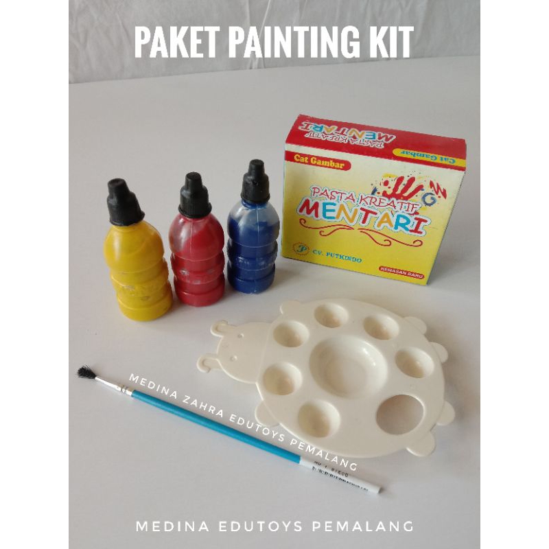 

Paket Painting Kit Untuk Melukis