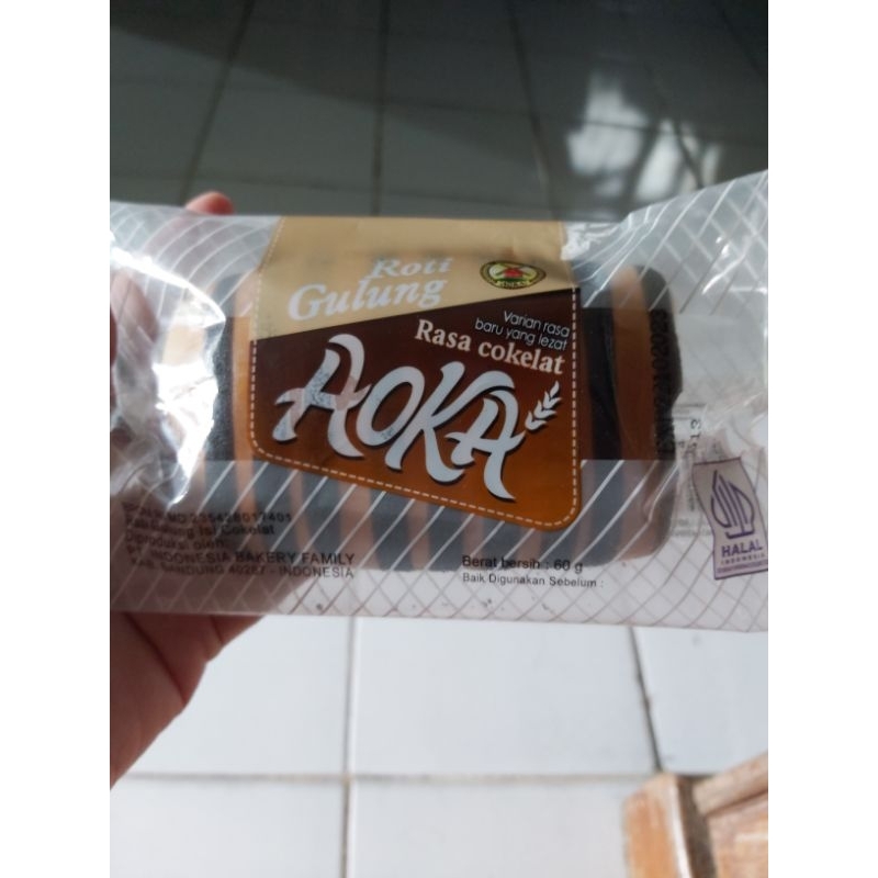 

AOKA ROTI GULUNG KEJU COKELAT