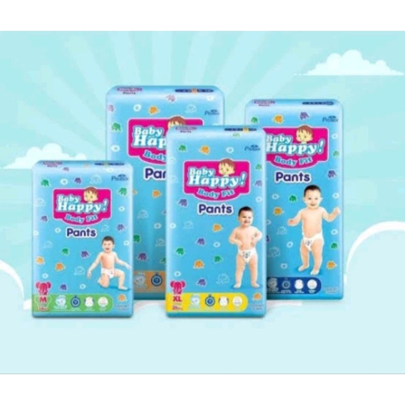 Pampers Baby Happy (S38+2, M34, L30)
