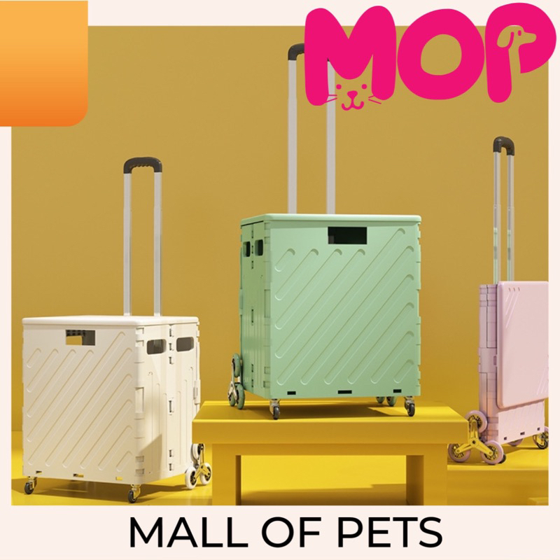 Trolley Anjing Kucing / Troli Lipat / Pet Stroller